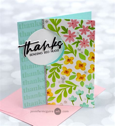 Thanks Hugs Cards Jennifer McGuire Ink