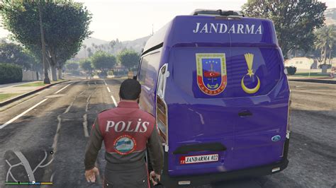 Turkish Jandarma Ford Transit K Gta Mods