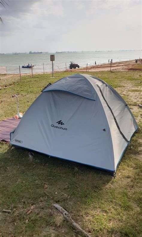 Quechua Arpenaz 3 men tent, Sports Equipment, Hiking & Camping on Carousell