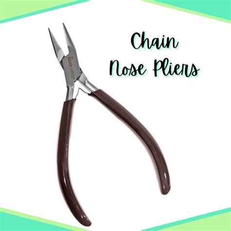 Chain Nose Pliers Jewelry Making Diy Arts And Crafts Comfort Etsy