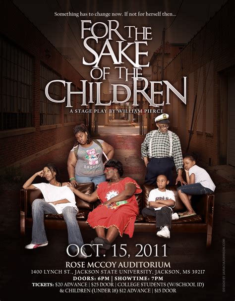 Tickets For For The Sake Of The Children In Jackson From Showclix