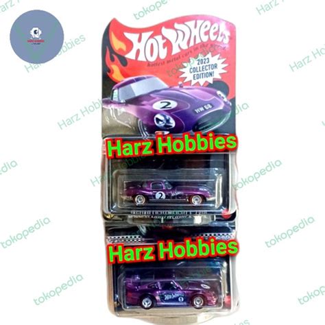 Jual Hot Wheels Collector Edition Porsche Gt Jaguar E Type Rlc Kota Surabaya
