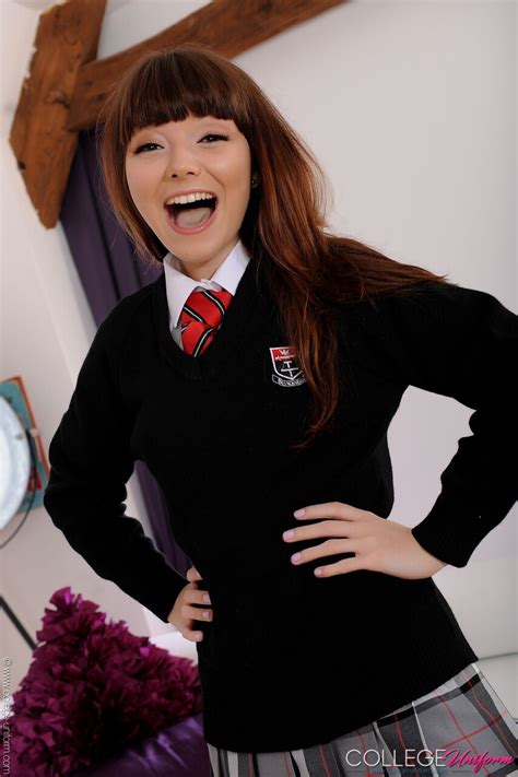 College Uniform Featuring Helen G Naked Xxx Coedcherry