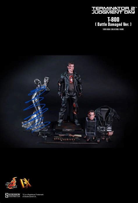 Hot Toys Dx T Battle Damaged Standard Ver Terminator Judgment Day Hobbies