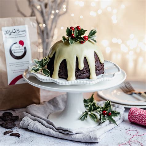 Chocolate Christmas Pudding Recipe With Lily Obriens