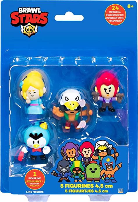 Brawl Stars Figurines Cm Team B Lansay Amazon Fr Jeux