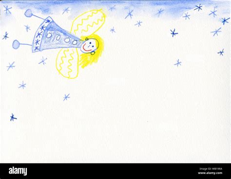 Angel Children Drawing