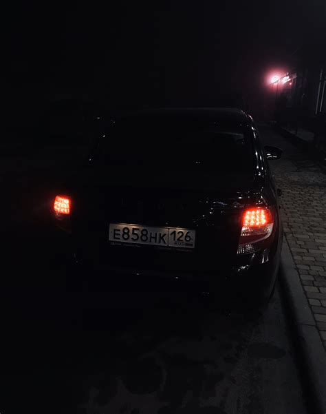 Диодные задние фонари — Lada Гранта (2G) FL, 1,6 л, 2019 года ...