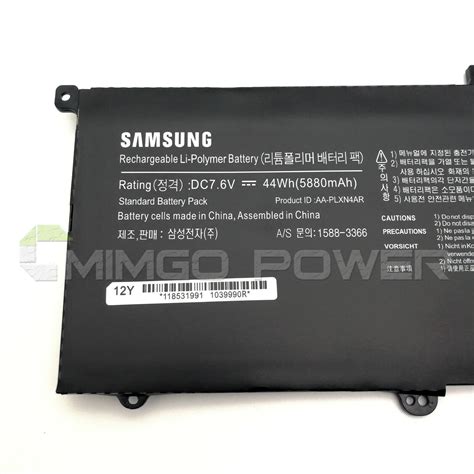 New Genuine AA PLXN4AR Battery For Samsung NP900X3C NP900X3D NP900X3E