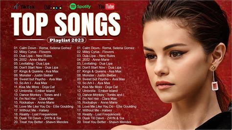 Miley Cyrus Rema Selena Gomez Ed Sheeran Shawn Mendes Maroon Billboard Hot Songs