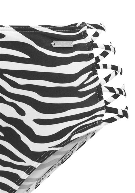 Venice Beach Highwaist Bikini Hose Fjella Schwarz Wei Lascana De