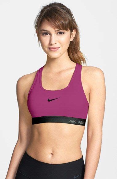 Nike Pro Classic Dri Fit Padded Sports Bra Nordstrom Womens Athletic Outfits Sports Bra