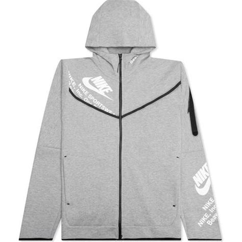 Nike Mens Sportswear Tech Fleece Graphic Full Zip Hoodie • Price