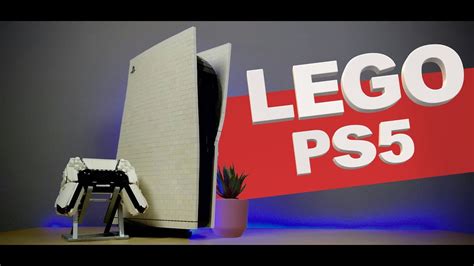 I built a LIFE SIZE PS5 in LEGO! - YouTube