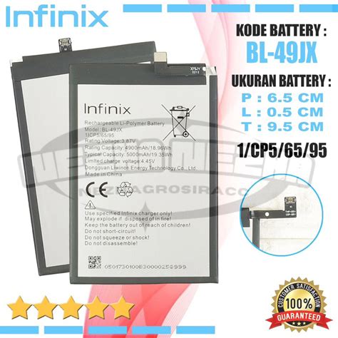 Jual Battery Original Infinix Bl Jx Bl Jx For Tipe Hp Infinix Note