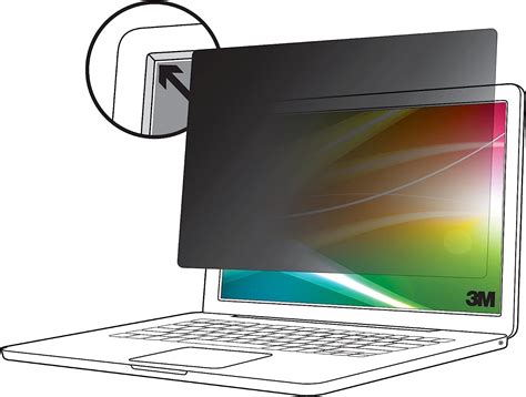 3M Commercial 140W10 Microlouver Visual Security Privacy Screen Filter (5PK-GOV) (PF-140W10-5PK-GOV)
