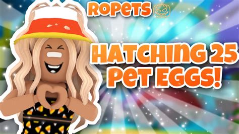 Hatching Normal Pet Eggs In Ropets Roblox Ropets Youtube