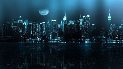 City Blue Wallpapers - 4k, HD City Blue Backgrounds on WallpaperBat