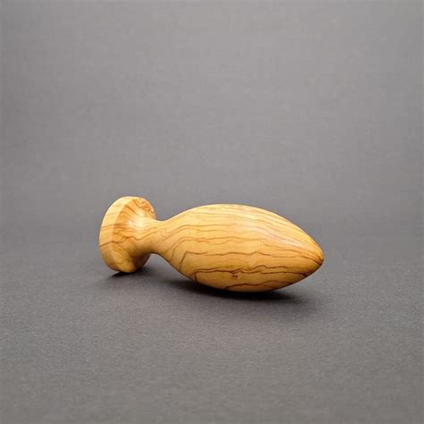 Plug Anal Plug Anal En Bois D Olivier Longueur Cm Etsy France