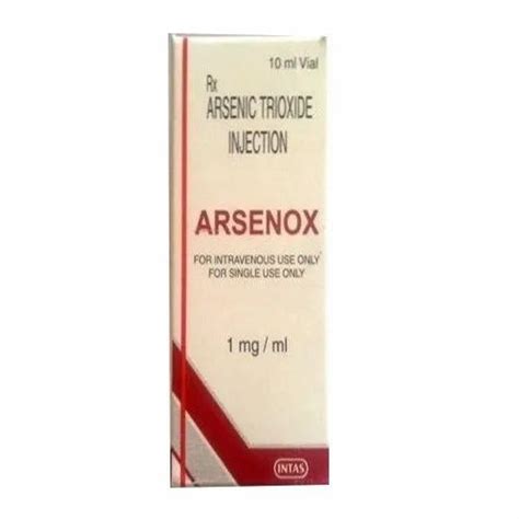 Intas Arsenic Trioxide Arsenox Injection Ml Packaging Type Vial At