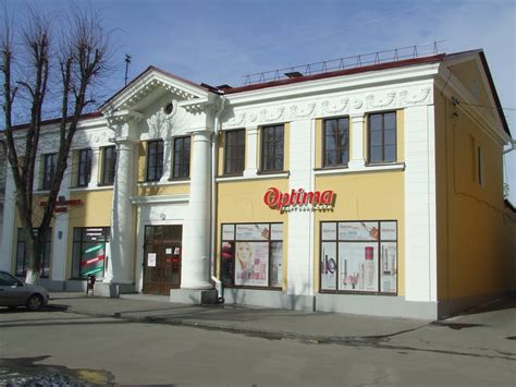 История городских зданий - Торговое здание (ул.Ленина,21)