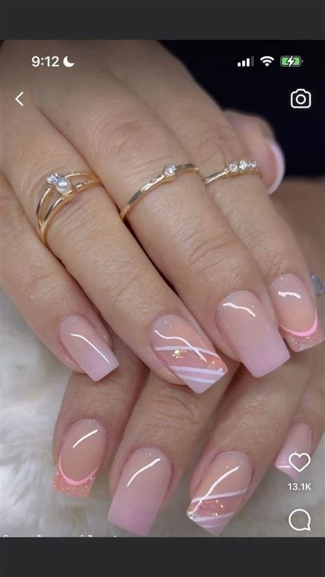 Adorable Nude Pink Nails Design Vernis Ongles Jolis Ongles Id Es Vernis Ongles