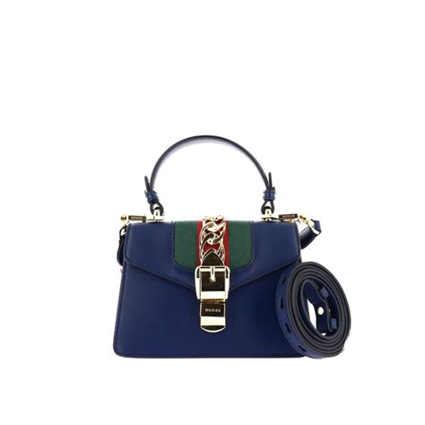 Sacs Gucci Sylvie Marine D Occasion Monogram Paris