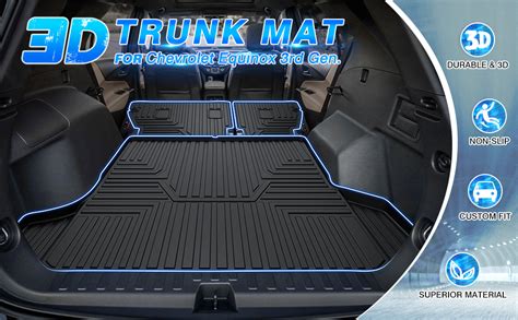 T Tgbros Cargo Mat Custom Fit For Chevrolet Equinoxgmc