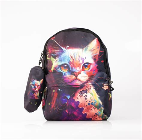 Рюкзак с кошкой 2 в 1, пенал, А4 - купить с доставкой по выгодным ценам ...