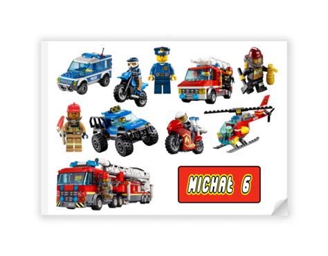 Wydruk Masa Cukrowa LEGO CITY 13081696389 Allegro Pl