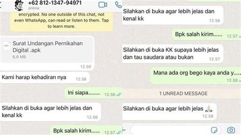 Waspada Modus Baru Penipuan Di Whatsapp Berbentuk Aplikasi Berikut