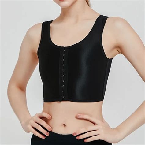 Front Buckle Chest Binders Summer Casual Lesbian FTM Cosplay Transboy