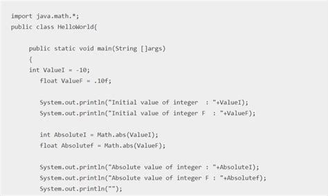 Java Math Class Methods Examples Developer Helps