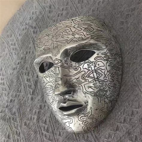 Baldwin Iv Of Jerusalem Mask Cosplay Halloween Mask Wearable Etsy