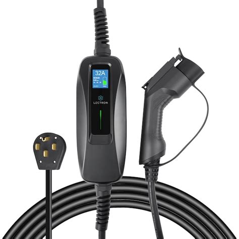 Lectron Level 2 Ev Charger 32a Nema 14 50 For J1772 Level 2 Nema 14