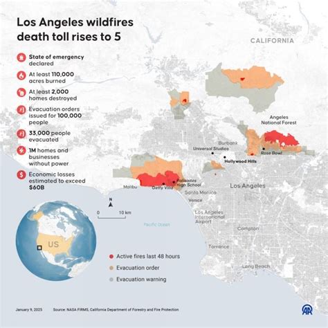 Incendio Los Angeles Cosa Sta Succedendo Le Cause Dei Roghi E La