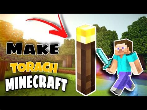 How To Make Torch In Minecraft YouTube