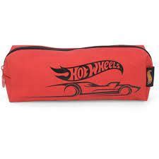 Estojo Escolar Hot Wheels Vermelho Luxcel Novo E Original Shopee Brasil
