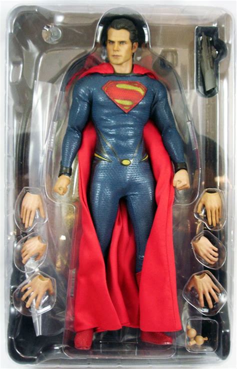 Man Of Steel Superman Henry Cavill Figure Hot Toys Mms