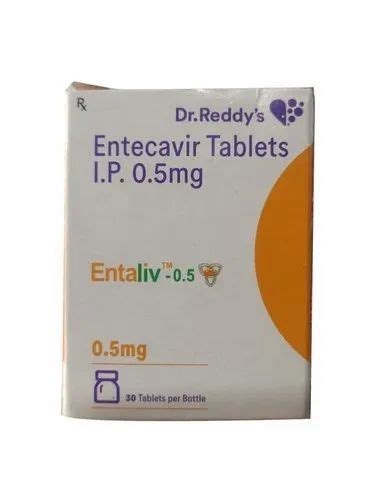 Entecavir Entaliv 0 5mg Tablet At Rs 1800 Box Enteca Tablet In Mumbai