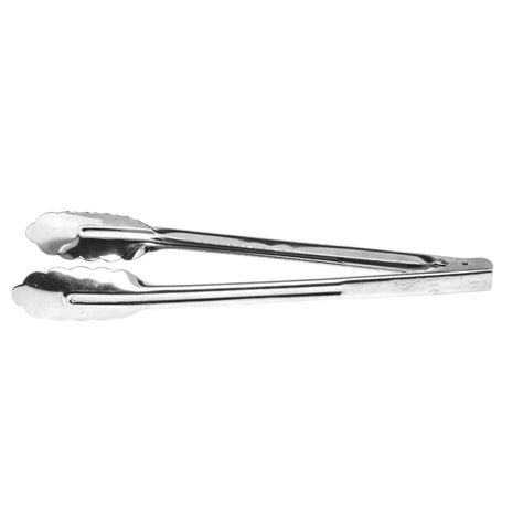 Vollrath Stainless Steel Heavy Duty Scalloped Utility Tong 12 L