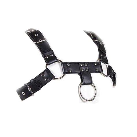 Men Sexy Bondage Pu Leather Belt Chest Harness Gay Buckles Fetish Clubwear Adults Sex Toys For