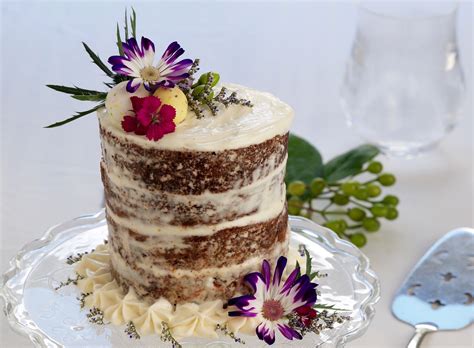 Naked Carrot Cake With Ginger Cream Frosting Emily Ellyn