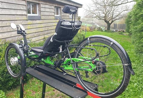 2021 Ice Adventure Recumbent Trike E8000 Enviolo Fold Recumbent