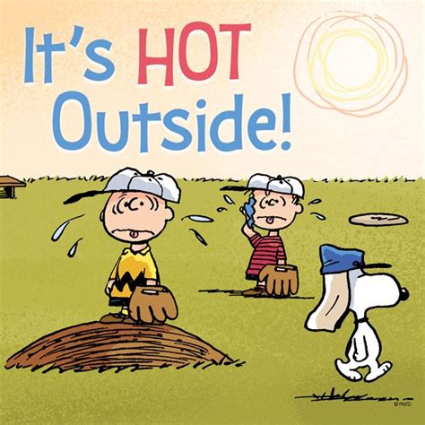 Charlie Brown Hot Day