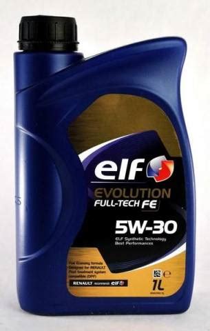 ELF Evolution Fulltech FE C4 (RN 0720) 5W-30 1L ELF Solaris DPF 5W-30 ...