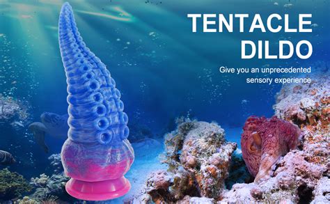 Amazon Shkanla Tentacle Realistic Dildo 8 7inch Big Monster Dildo With Strong Suction Cup