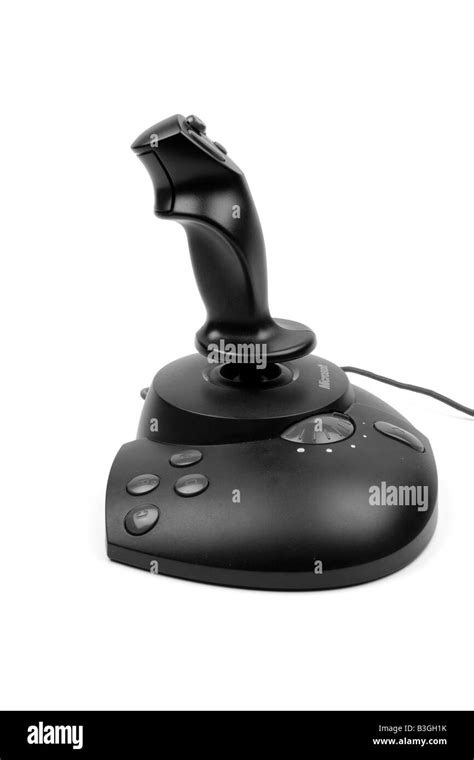 Microsoft Flight Simulator Joystick Stock Photo - Alamy