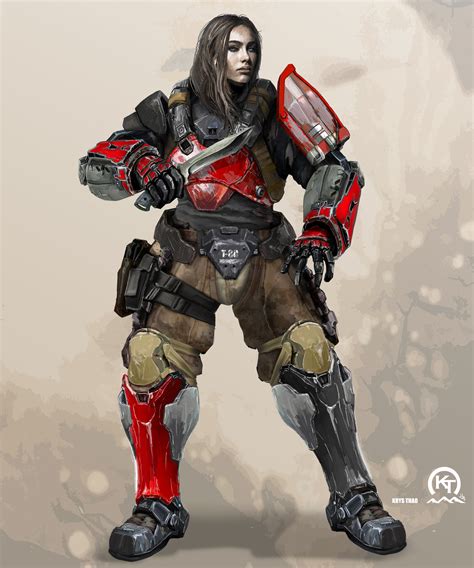 She Warrior by Krys Thao : r/ImaginaryArmor