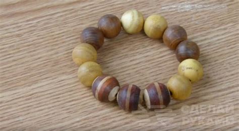 Как из дерева изготовить необычные деревянные бусины